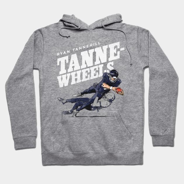 Ryan Tannehill Tennessee Wheels Hoodie by MASTER_SHAOLIN